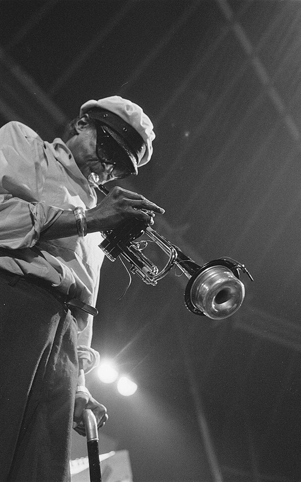 Miles Davis playing at North Sea Jazz Festival